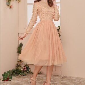 Floral Pink Women’s Dress